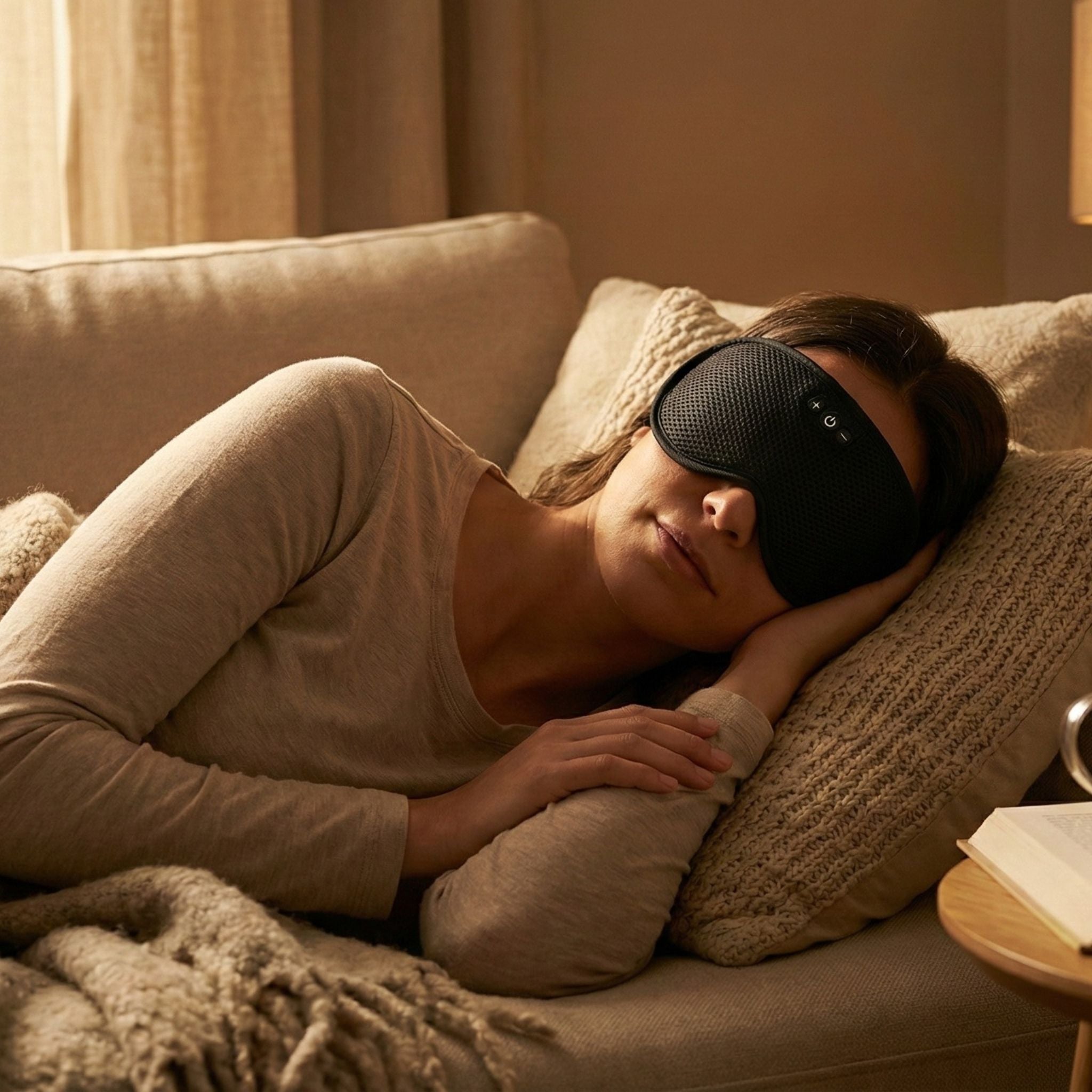 Noctawave™ Masque de Sommeil Bluetooth 3D
