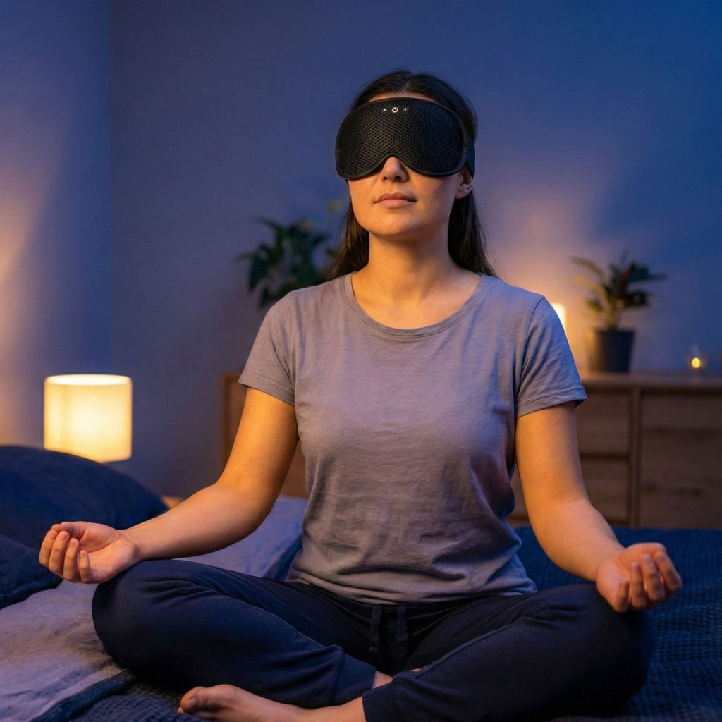 Noctawave™ Masque de Sommeil Bluetooth 3D