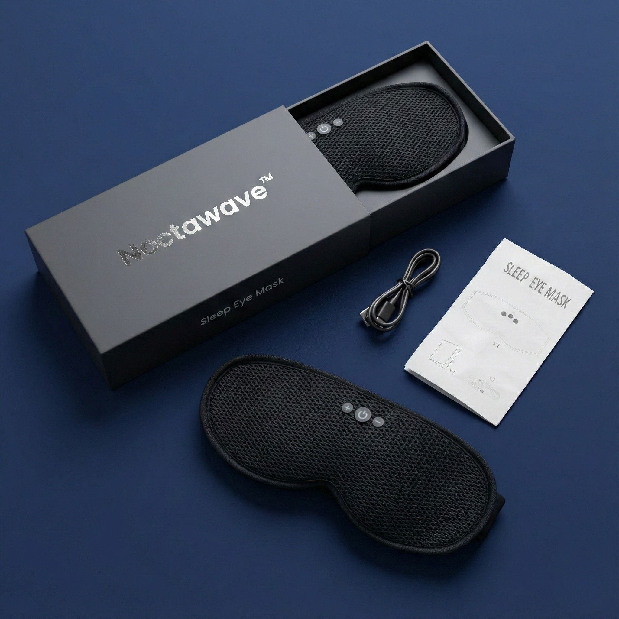 Noctawave™ Masque de Sommeil Bluetooth 3D